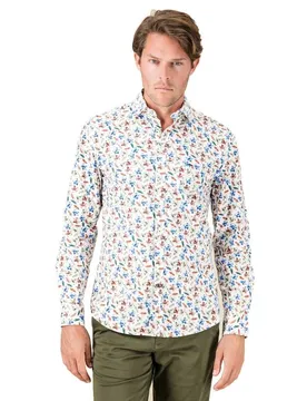 Chemise à Manches Longues 14078043 Rust S