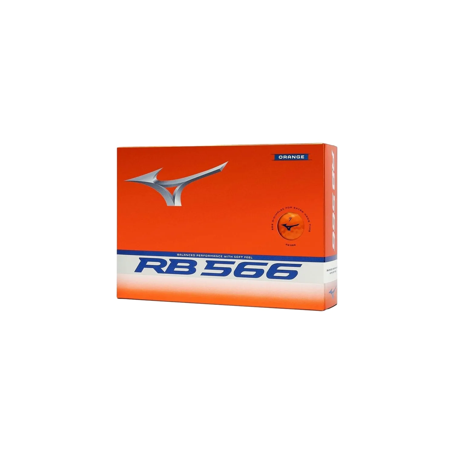 Golfbälle RB 566 2025 - 12er Pack, orange - Mizuno - FashionsVida
