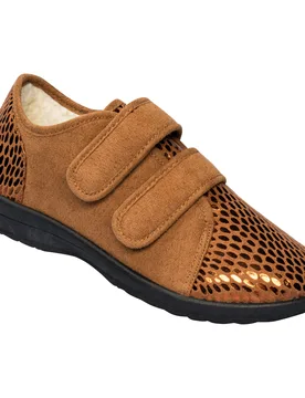 Klett-Pantolette "Petra" 40 braun - wonderwalk - FashionsVida