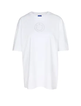 HUGO T-Shirt OVERSIZED _TEE_B_9 weiss M damen - Hugo Boss - FashionsVida