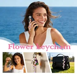 A Set Lily of The Valley Kindle Charms Set Dust Plug Charm Stand Function E-reader Stand for Apple /Android Devices