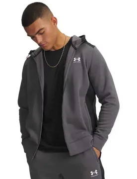 Sweat-shirt à Zip Icon Fleece Blocked Gray L - Under armour - FashionsVida