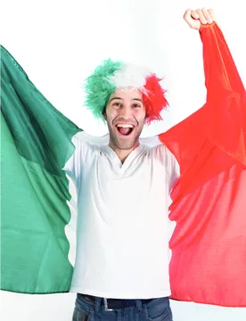 Italien Fan-Set Premium für Erwachsene - BCI - FashionsVida