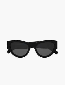 Cassandre on the Temples Thick Acetate Sunglasses (Lens 53mm, Bridge 20mm, Temple 145mm)