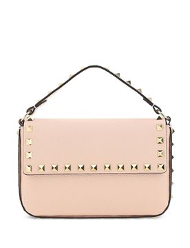 Mini Chic Leather Bag with Magnetic Closure - Height 11 cm, Width 19 cm