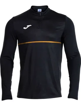 Felpa Con Mezza Zip Record Iii Black 3XL - Joma - FashionsVida