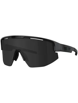 Vielseitige Sonnenbrille Matrix Matt Black Smoke aus Wolle schwarz - Bliz - FashionsVida