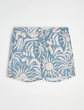 Pantaloncini da bagno con motivo - giacinto