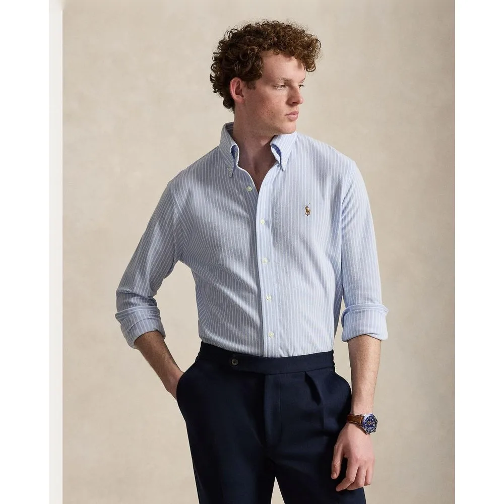 Camisa de hombre de Oxford Regular Fit - Polo Ralph Lauren - FashionsVida