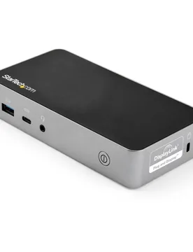 Station D´accueil Usb-c Double écran Hdmi Pd 60w Black / Silver One Size unisex - StarTech - FashionsVida