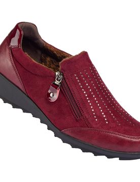Wärmehalbschuh "Rita" 36 rot
