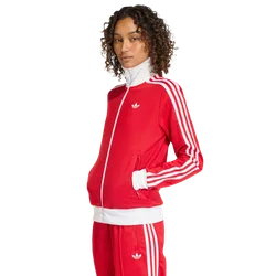 Classic Women Track Tops - Red - Size XS (4-6) - Cotton Jersey - Red - Size: Extra Small