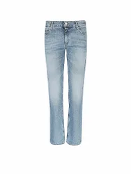 Jeans de corte recto azul 30/L32