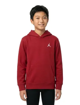 Felpa Con Cappuccio Brooklyn Red 12 Anni