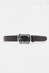 Rectangular Buckle Belt (Size: )
