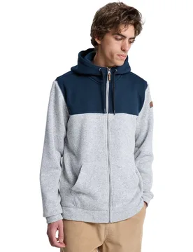 Sudadera de hombre Keller Block Zip - Quiksilver - FashionsVida
