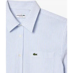 Camisa de hombre de corte regular de manga corta