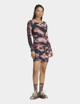 Womens Miniabito Graphic - Rosso, rosso rosso Donna taglia L - Adidas - FashionsVida