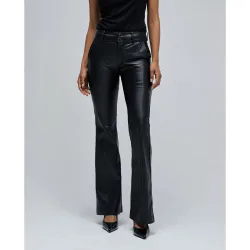 Pantalones secret de mujer chino push in flare efecto piel