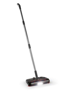 CLEANmaxx Akku-Besen mit Licht grau