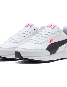 Sneaker R78 Lightwind Sl White / Black / For All Time Red EU 37 - Puma - FashionsVida