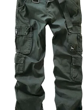 Cargohose - Army Vintage Trousers - L bis 5XL - für Männer - Größe 4XL - khaki - Männer - male - Black Premium by EMP - FashionsVida