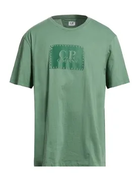 Camiseta Hombre Verde XS Hombre - C.P. Company - FashionsVida