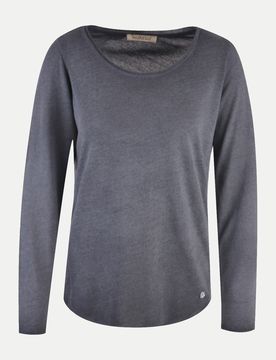 Basic Pullover Grau XXL