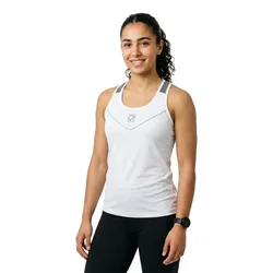 T-shirt Sans Manches Printed White M