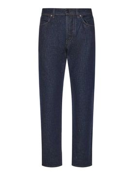 Jeans in denim di cotone