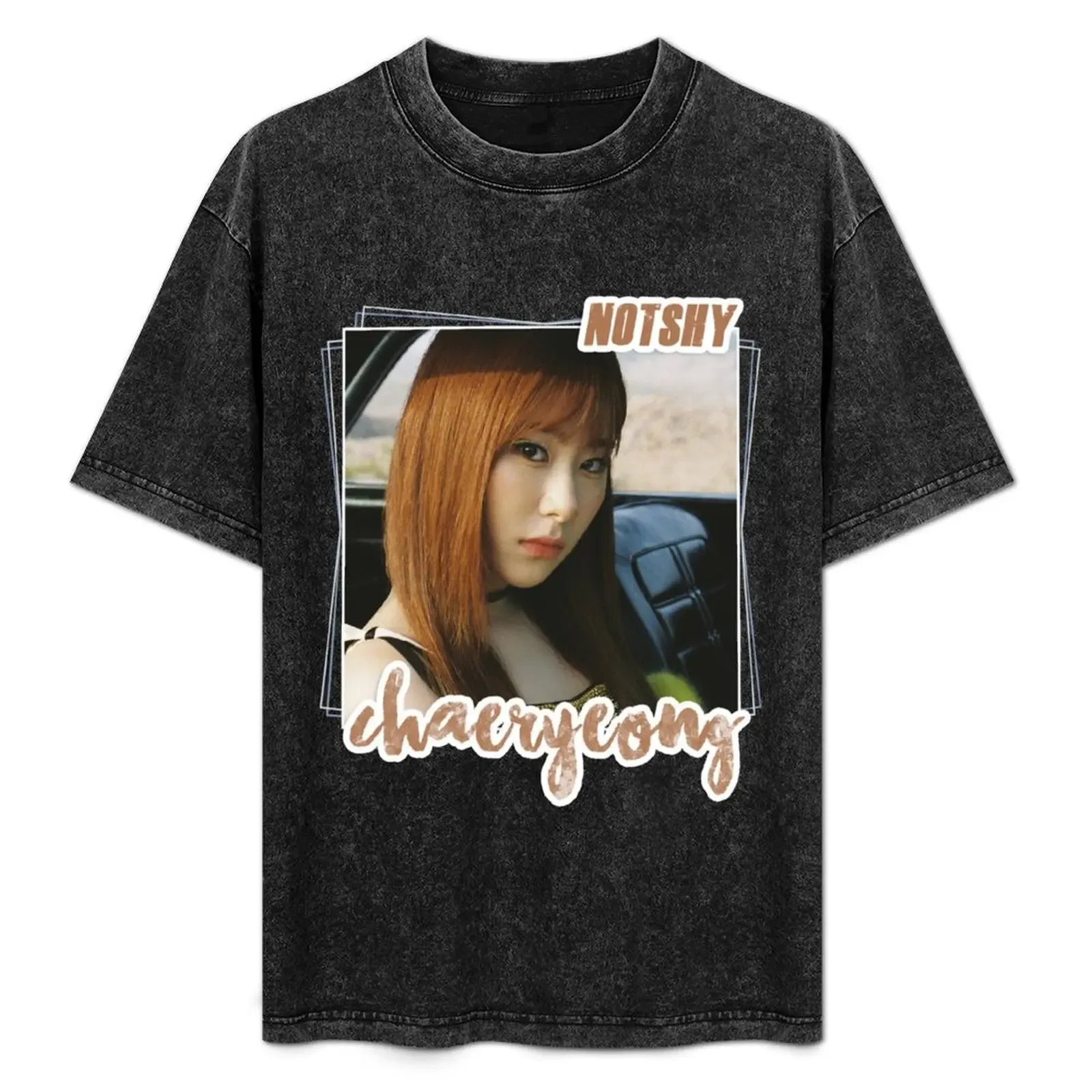 ITZY - Chaeryeong T-Shirt Big and Tall Short Sleeve Tee - Aliexpress - FashionsVida