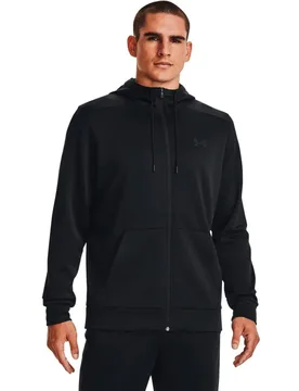 Sweat-shirt à Zip Armour Fleece Black / Black L - Under armour - FashionsVida