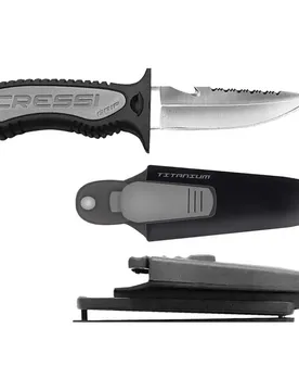 Cressi Spa Coltello Grip Blunt Tip