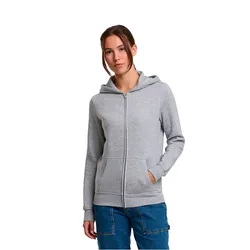 Felpa Con Zip Tb8005 Heather Grey S