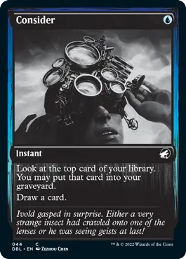 Consider (foil) Innistrad: Double Feature - Magic: The Gathering - FashionsVida