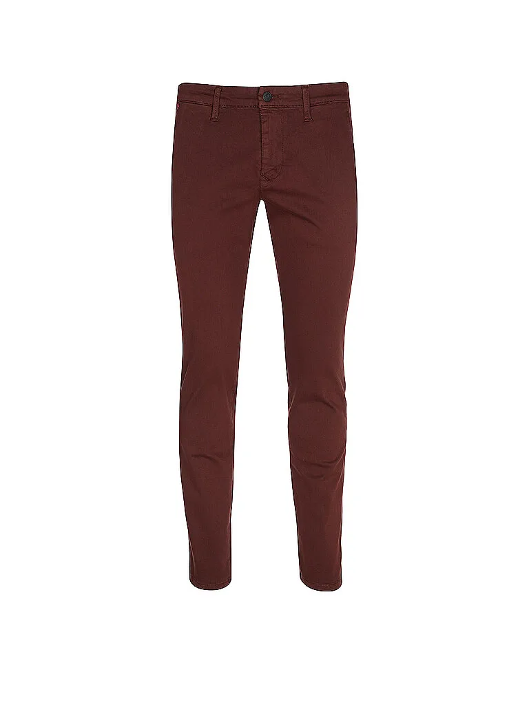 Chino DRIVER dunkelrot 30/L32 herren - Mac - FashionsVida