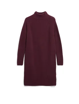 Mini-robe MILLAANA rouge foncé XS - Armedangels - FashionsVida