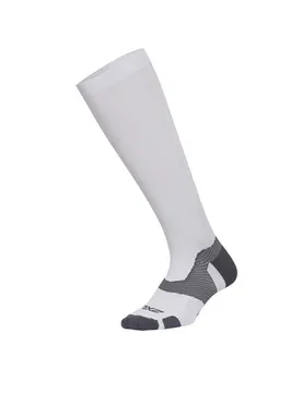 Calzini Lunghi Vector Light Cush White / Grey EU 35-37 1/2