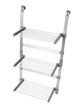 Duschkabinentrockner silber grau