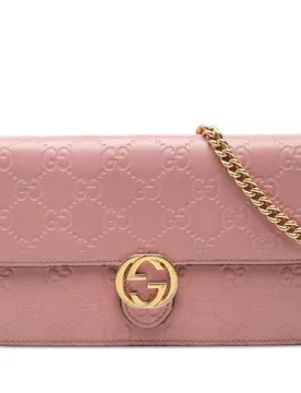 Ssima Interlocking G Wallet on Chain - Gucci - FashionsVida
