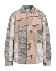 Hemd Herren Khaki XS Herren