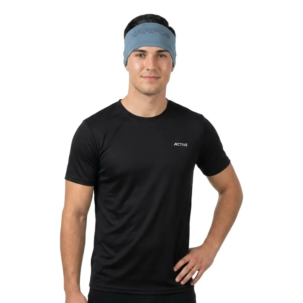 Fascia Per Capelli Alagna Windw Blue / Woodl Gray One Size - karpos - FashionsVida