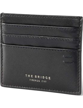 Portacarte The Bridge Uomo Nero Pelle - 01420401-7R