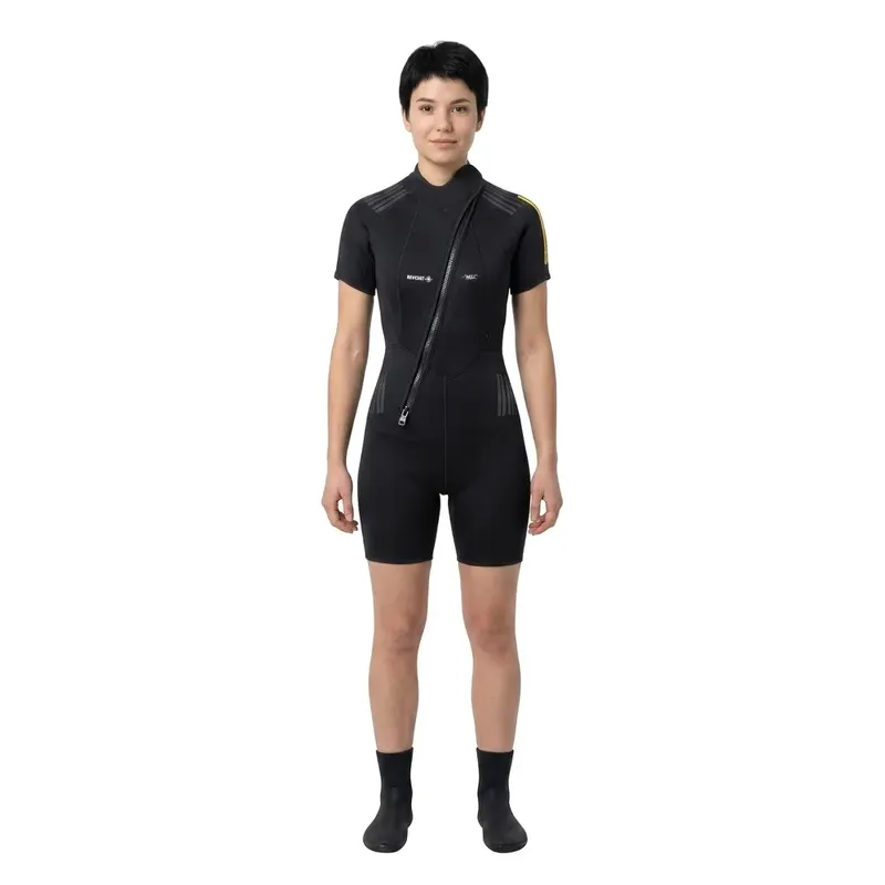 Shorty Da Donna A Maniche Corte 1dive Without Hood 3 Mm