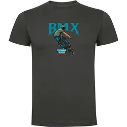 Maglietta A Maniche Corte Bmx Extreme Dark Grey