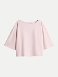 Opus Boxy Jerseyshirt Syros Rosa 36
