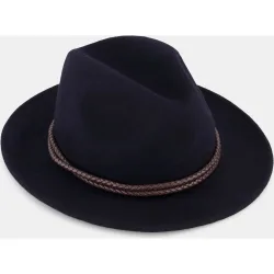 Sombrero de hombre con ala media