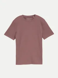 T-Shirt in Waffel-Optik Rosa L