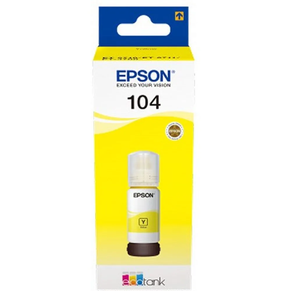 Botella de tinta Original 104 amarillo (T00P440) - Epson - FashionsVida