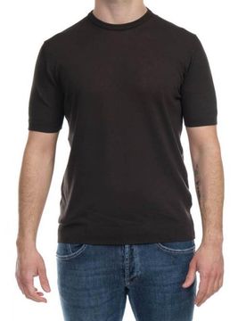Giro Mezza Manica Cotton Crepe AU4020CS 1027 CAFFE